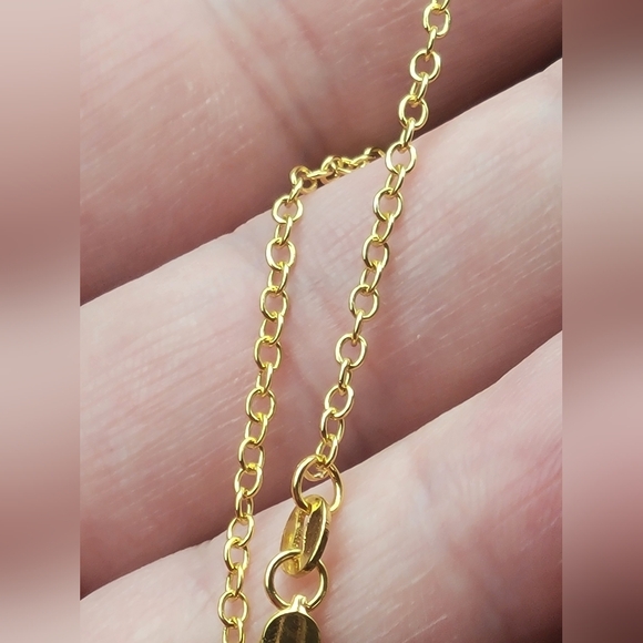 .9999 Fine 24k Solid Gold Lion Pendant - NEW Mix Metal 925 STERLING SILVER BAIL - Picture 4 of 9